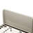 High Headboard Upholstered Bed, King Size Bed Frame