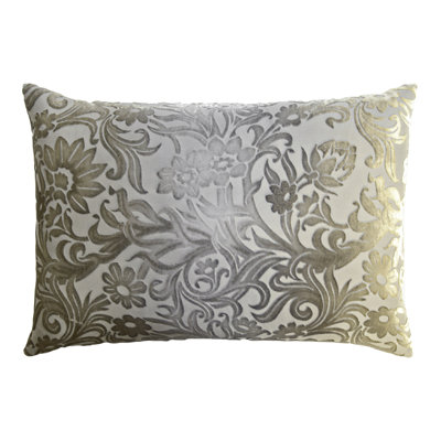 Lumbar Velvet Pillow Cover & Insert