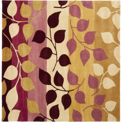 Soho Hand Tufted Wool And Viscose Floral Rug