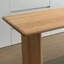 Table de salle à manger rectangulaire en bois massif simple-808344454