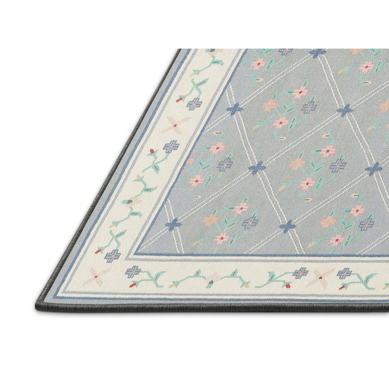 Tapis gris zone contemporaine, Rectangle 5 pi x 7 pi