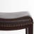 Classic Design Solid Wood Bar Stool,Comfortable Cushion With Elegant Nailhead Trim-1652356504-1652356510