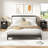 17.7'' Fluted Nightstand With Charging Station-577559818