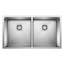 Blanco Quatrus 32" L X 18'' W Double Bowl Stainless Steel Undermount Kitchen Sink