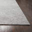 Tapis gris en laine touffeté à la main à motif géométrique Gaige-23052769