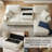 Finkle 89 Inch Upholstery Sleeper Sectional Sofa with Storage Chaise, Sleeper Sofa Bed with USB Port, 2 Cup Holders on Back Cushions-423231744