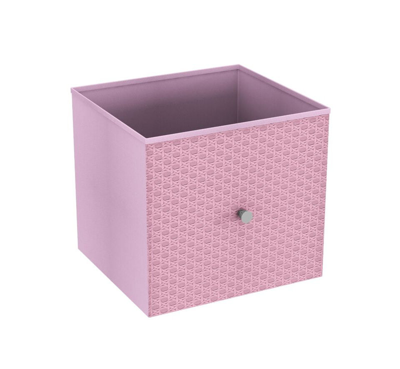 17 Stories Woven Decorative Basket, Pastel Pink