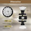 Coolnews Retro Elegant Series Crystal Passage Door Knobs-60588948