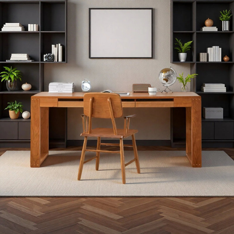 Bureau d'apprentissage simple, H 29,53 po x l 70,87 po x P 25,59 po