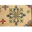 One-of-a-Kind 4'11" X 6'11" New Age Wool Area Rug in