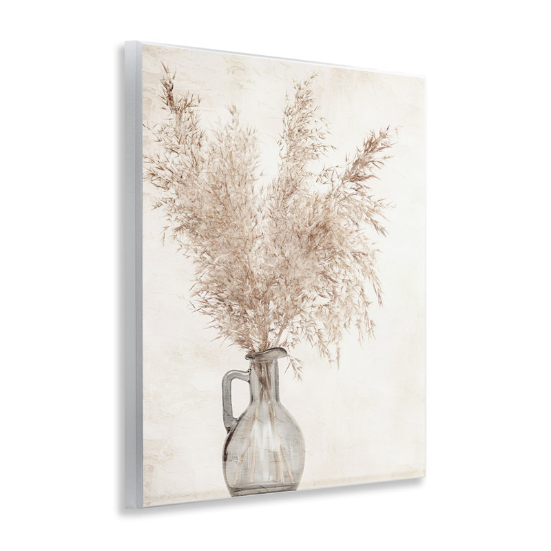 Art mural, "Wild Pampas Vase" par Kim Allen
