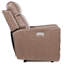 Twain Leather Glider Recliner-1935811433