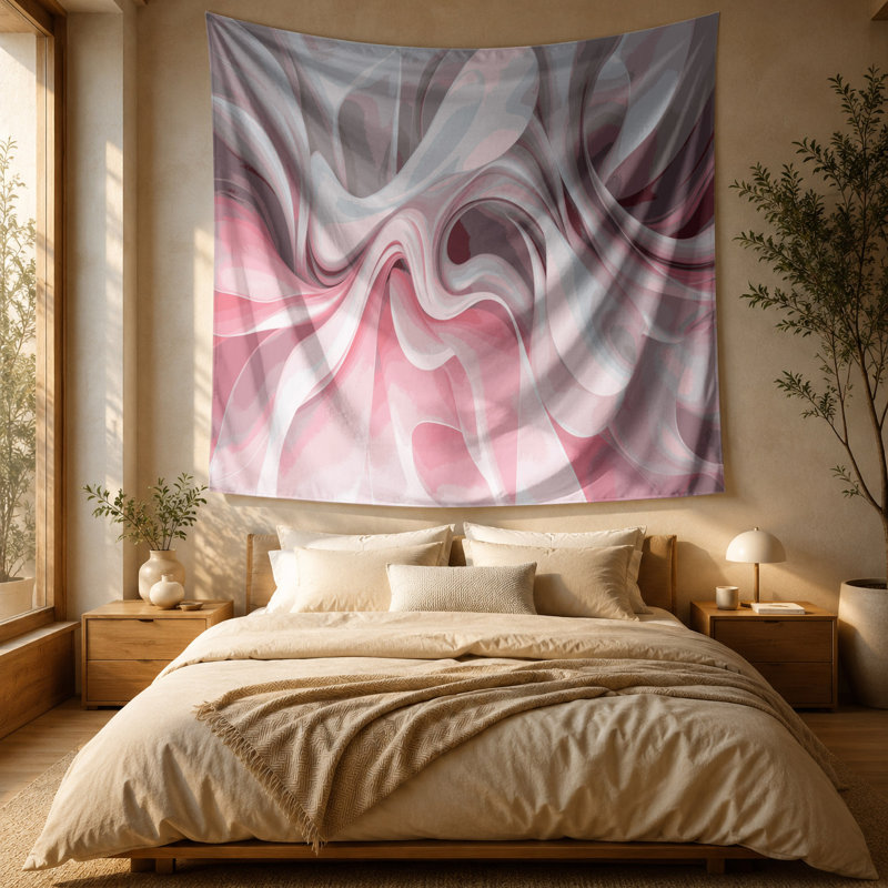 Tapisserie murale Biomorphic Abstraction 59, 51 po x 60 po