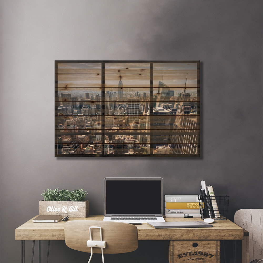 Latitude Run® New York City Skyline Window View | Wayfair