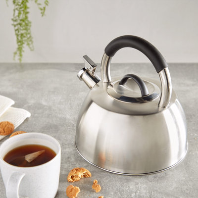 Belfry Kitchen Madelyn 2.5L Stainless Steel Whistling Stovetop Tea Kettle