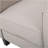 Recliner Push Back Chair For Elegant Home Décor Beige-1165183695