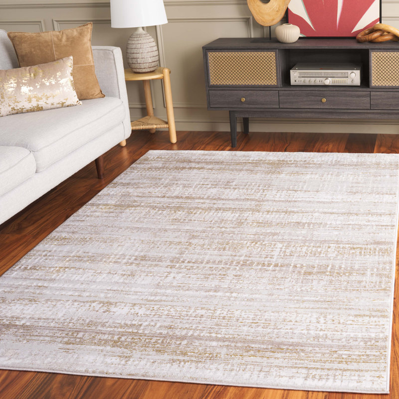Oddis Performance Abstract Rug, Rectangle 5'3" x 7'6"