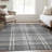 Premium Machine Washable Prisco Gray Rug-838723348