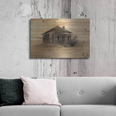 " Lost Farmstead On The Prairie 076 " by Gordon Semmens