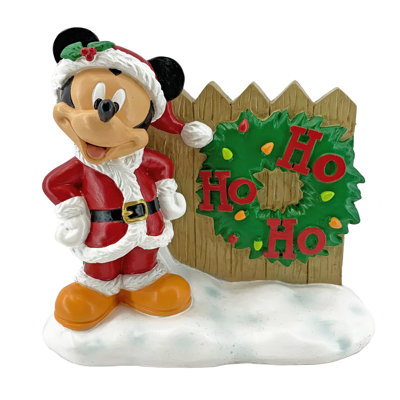 Statue de jardin Disney Disney Mickey Mouse Ho Ho Ho