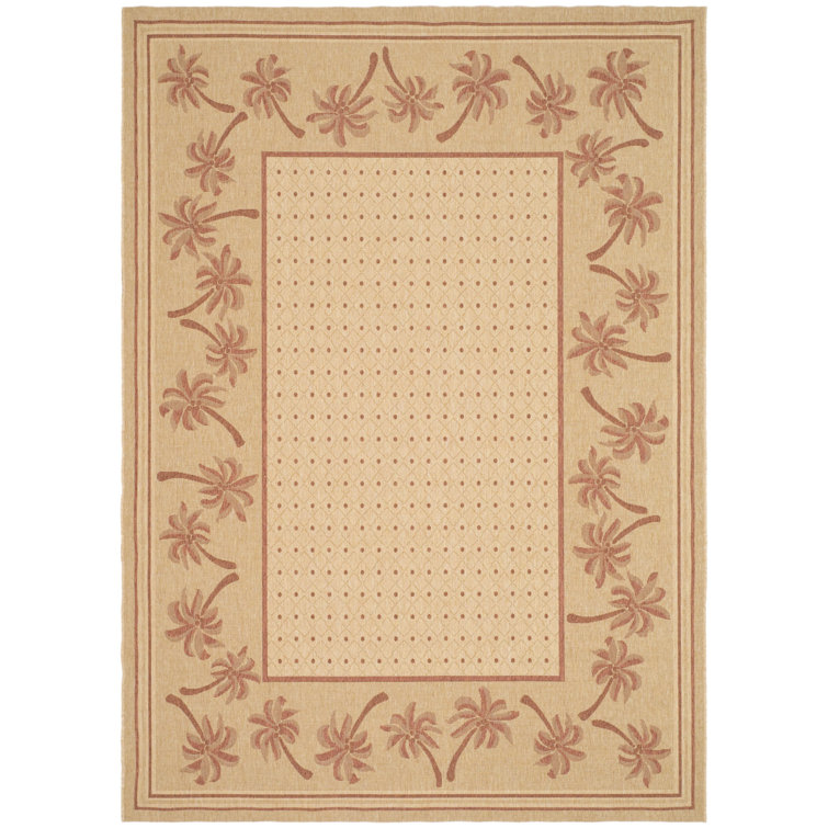 Lueck Performance Oriental Indoor/Outdoor Area Rug
