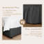 Housse de sommier extensible en tricot jersey extensible-101908374-101908381