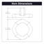 Trellis Collection Pendant Pull 2 Inch Diameter   -87075739