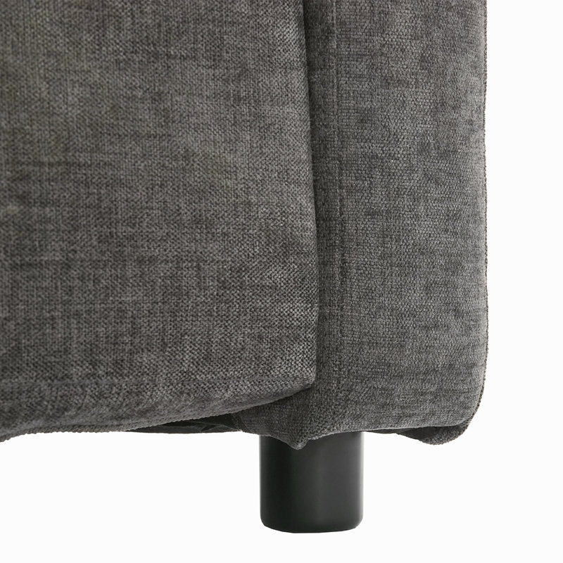 Ensemble de canapé rembourré Cozy, Gris
