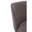 Serena Modern Vegan Leather Upholstered Steel Solid Back Dining Side Chair in Taupe-747338525