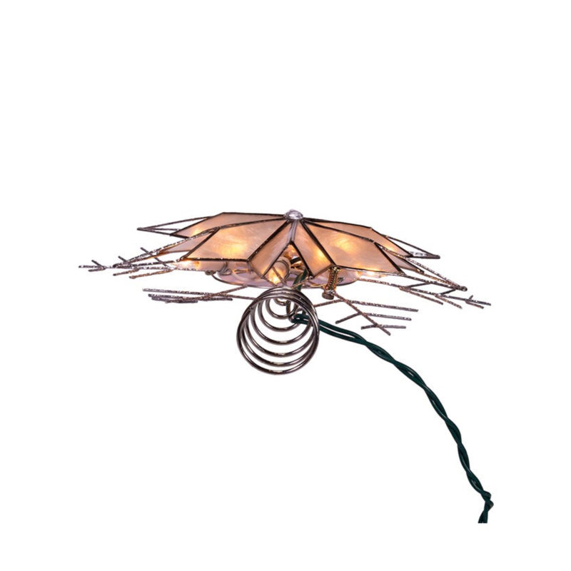 10'' Handmade Metal Tree Topper