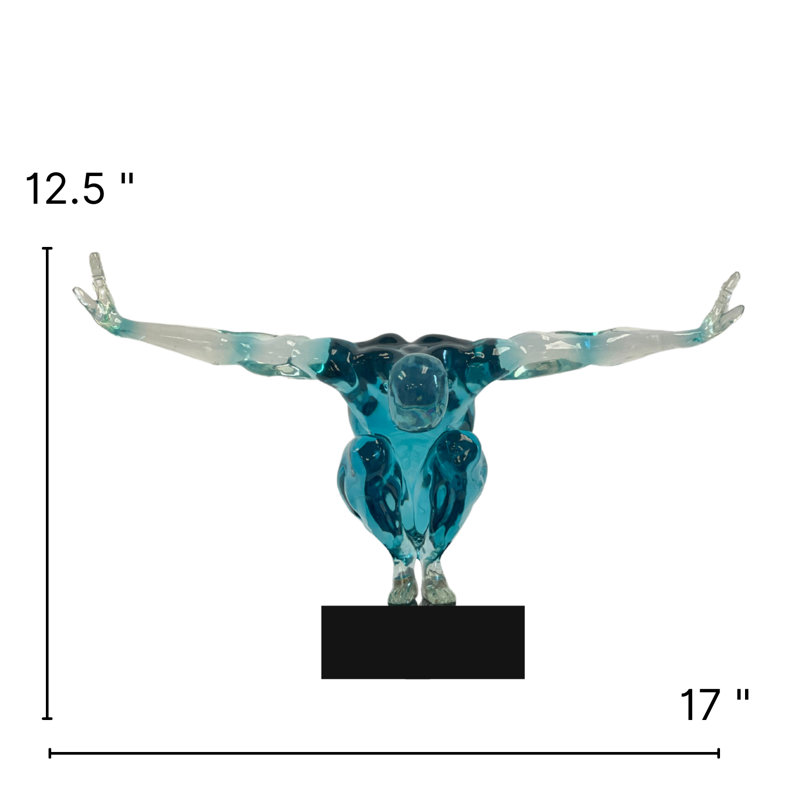Figurine Ocasio, Bleu clair