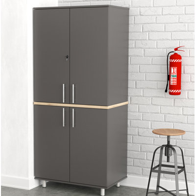 Jezelle Single Storage Cabinet ( 70.8 " H x 31.5 " W x 19.6 " D)