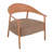2 Piece Sofa Set Steel Brown Holiday - Modern Accent Chair Set With Coffee Table – Apricot Pp & Frame , Soft Cushioned Seating For Living Room Lounge Balcony (2 Chairs + 1 Table)-889347310