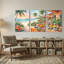 Paysage et nature Plage tropicale Coucher de soleil Villa Jardin Fleurs Fruits Palmiers-1144435785