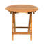 - Table de bout en bois pliable finie, peu encombrante, polyvalente comme table de chevet