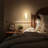Candle Style Night Light, Dusk To Dawn Sensor Nightstand LED Lights Dimmable