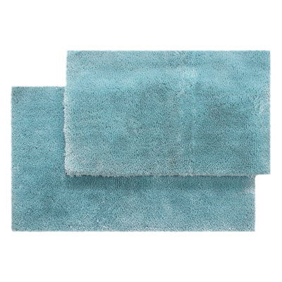 Luxury Microfiber Bath Rug Set - 20”X32”/23”X39”