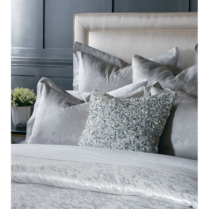 Decima Duvet Cover, King Duvet Cover + 4 Shams + 1  Throw Pillow