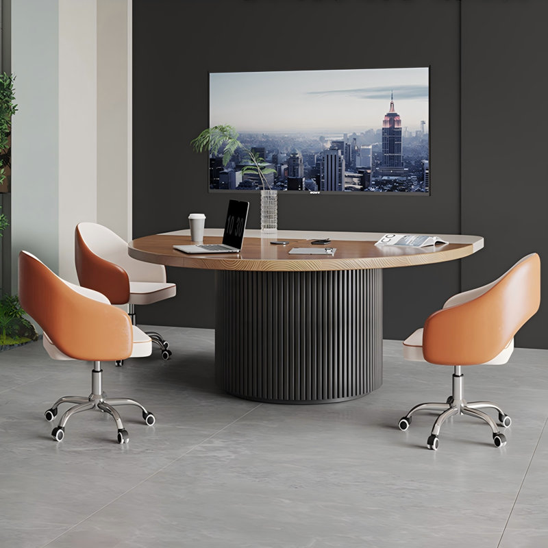 Table de conférence 39,37 po, 29.53" H x 39.37" W x 31.50" D
