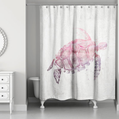 Rideau de douche simple Sherita