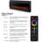 Rosalinde Wifi Enable Recessed Electric Fireplace-1354762868