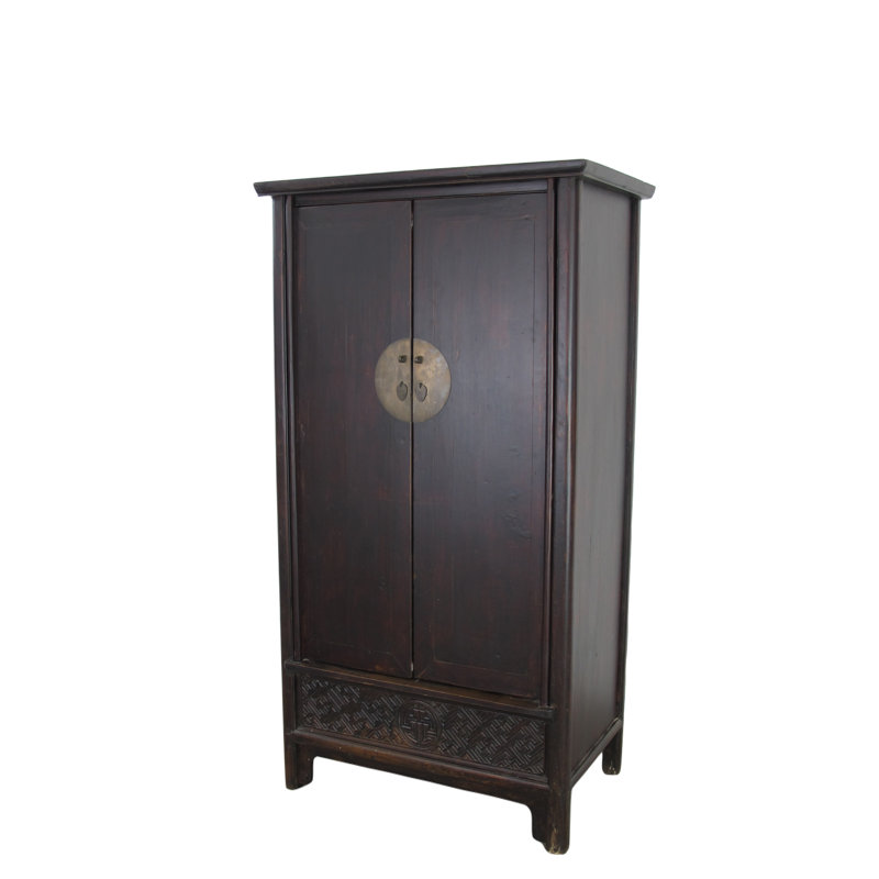 2 - Door Solid Wood Armoire