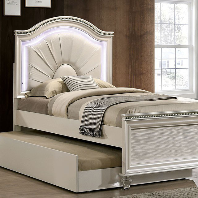 Farwell Solid Wood Panel Bed by Rosdorf Park