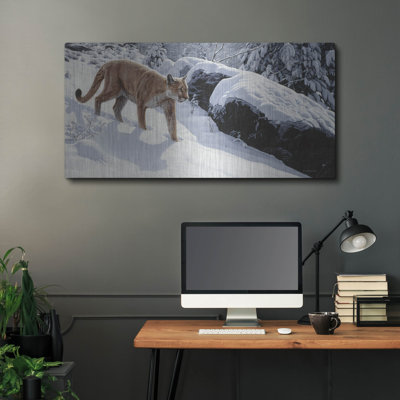 «Soft Snow-Cougar» par Ron Parker