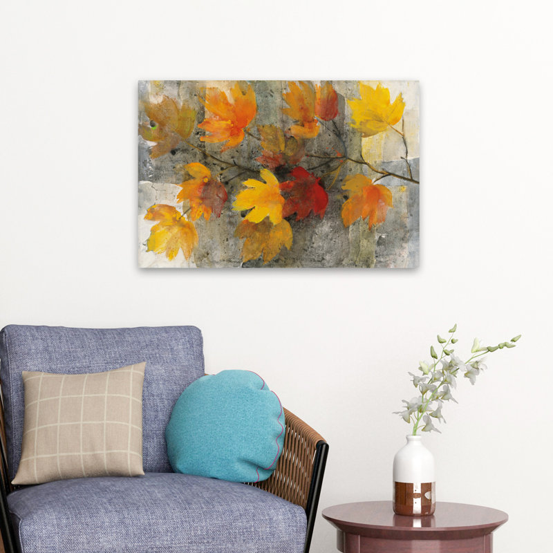 Branche d'automne contemporaine, H 24 po x l 16 po