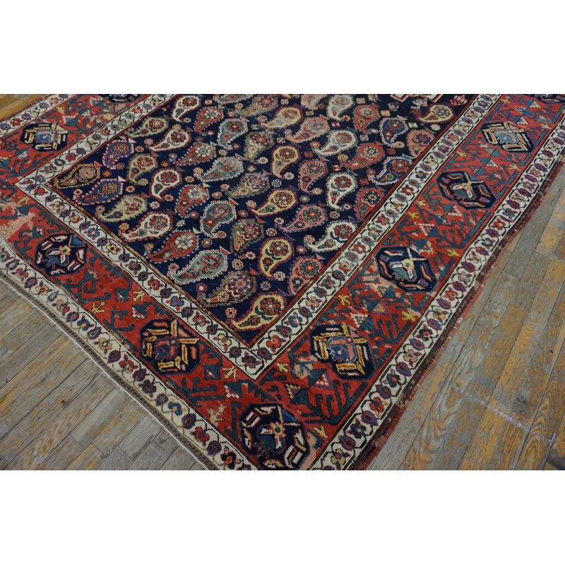 Antique Caucasian - Russia Geometric Knotted Rug