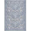 Tapis d'intérieur multicolore bleu 5 pi x 7 pi Nourison Botanical Washables-1605417552-1606399703