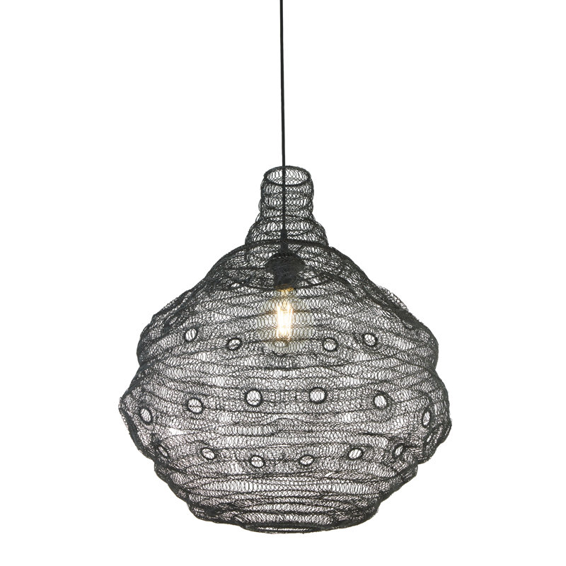 65cm H Mild Steel Traditional in Matt Black
