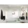 Aurora 34 in. x 58.25 in. Frameless Fluted Radius Single Fixed Bath Panel