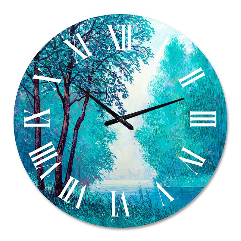 Horloge murale Lake House, Surdimensionné